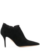 Charlotte Olympia Pointed Ankle Boots - Black