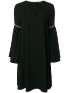 Steffen Schraut Stitch Detail Shift Dress - Black