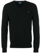 Polo Ralph Lauren V-neck Sweater - Black