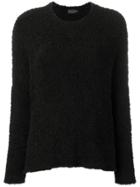 Oyuna Knitted Sweater - Black
