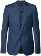 Calvin Klein Collection Blazer Jacket, Men's, Size: 54, Blue, Wool/cupro