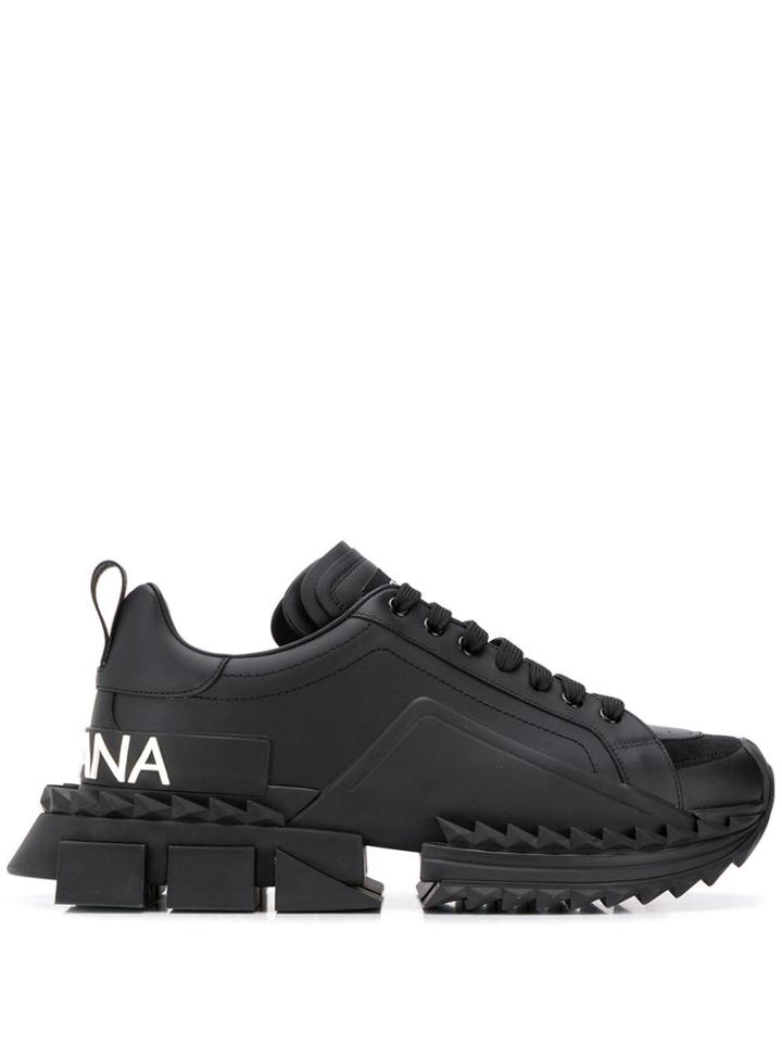Dolce & Gabbana Super King Sneakers - Black