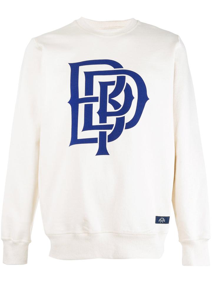 Bleu De Paname - Logo Print Sweatshirt - Men - Cotton - L, Nude/neutrals, Cotton