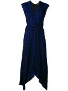 Proenza Schouler Geometric Print Dress - Blue