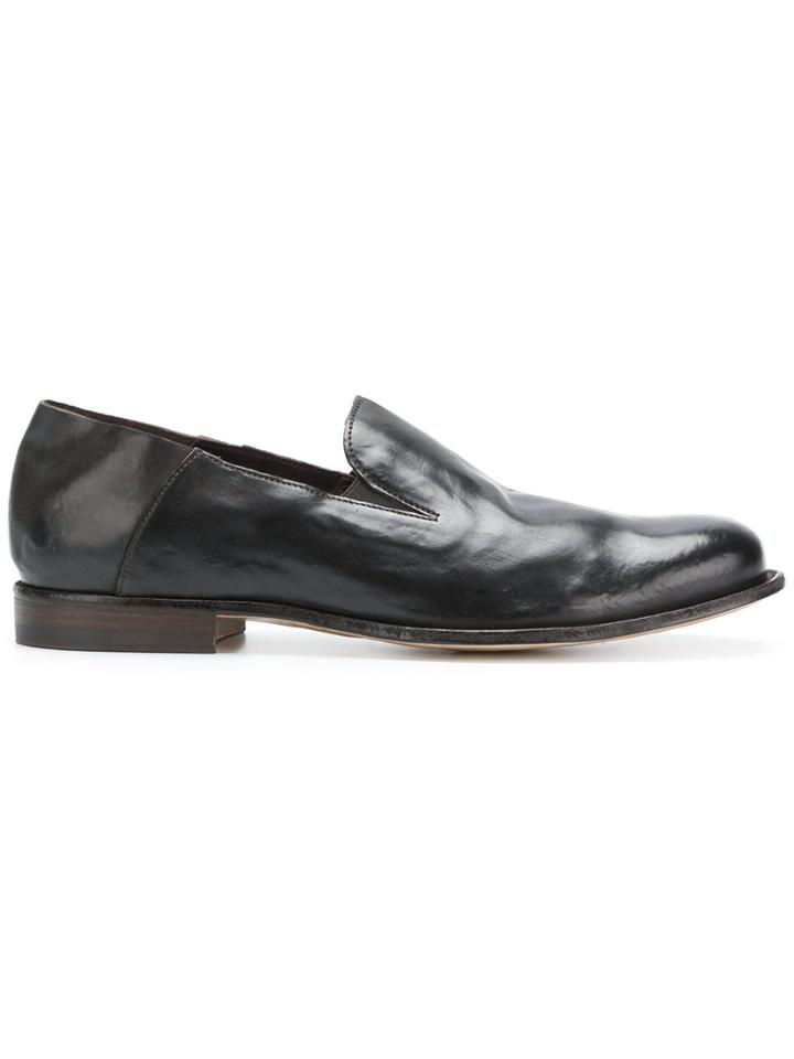 Officine Creative Distressed Loafers - Brown