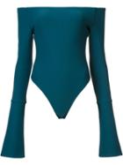Alix 'baxter' Bodysuit, Women's, Size: Small, Green, Nylon/spandex/elastane