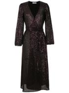 Nk Sequin Midi Dress - Purple