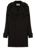 Egrey Pocket Coat, Women's, Size: Medium, Black, Acetate/polyester