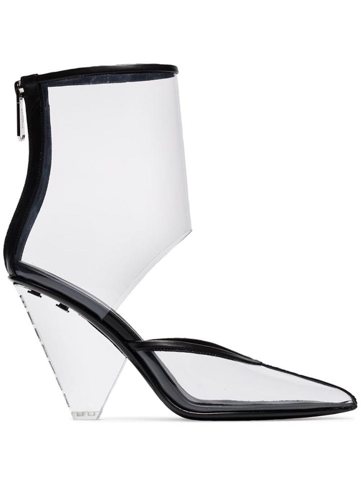 Balmain Transparent 95 Ankle Boots - 0aa Transparent