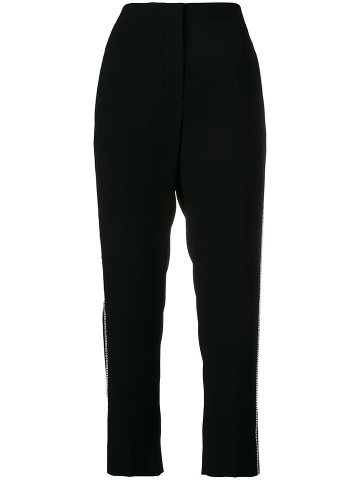 Sonia Rykiel Crystal Embellished Trousers - Black