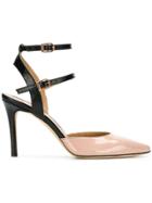 Marc Ellis Pointed Toe Two-tone Sandals - Nude & Neutrals