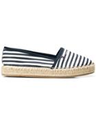 Tommy Hilfiger Striped Logo Espadrilles - Blue