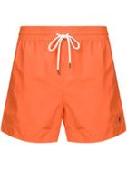 Polo Ralph Lauren Slim-fit Swimming Shorts - Orange