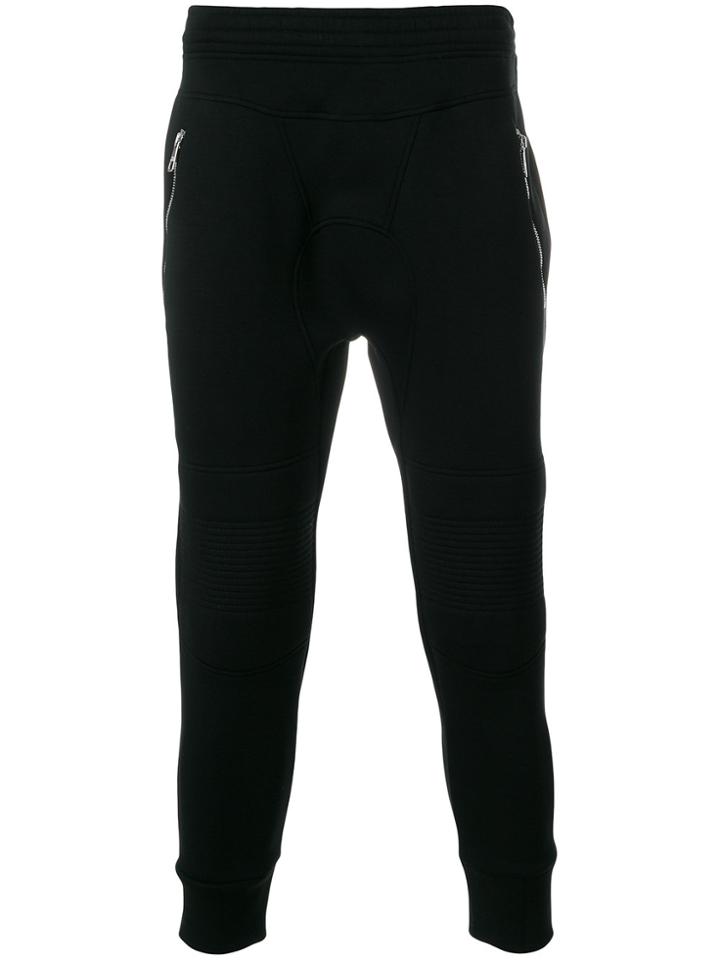 Neil Barrett Biker Detail Track Pants - Black
