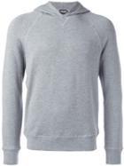 Dsquared2 Basic Crew Neck Hoodie, Men's, Size: Large, Grey, Viscose/spandex/elastane