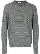 Mauro Grifoni Striped Sweater - Grey