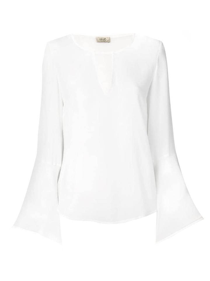 Liu Jo Flared Blouse - White