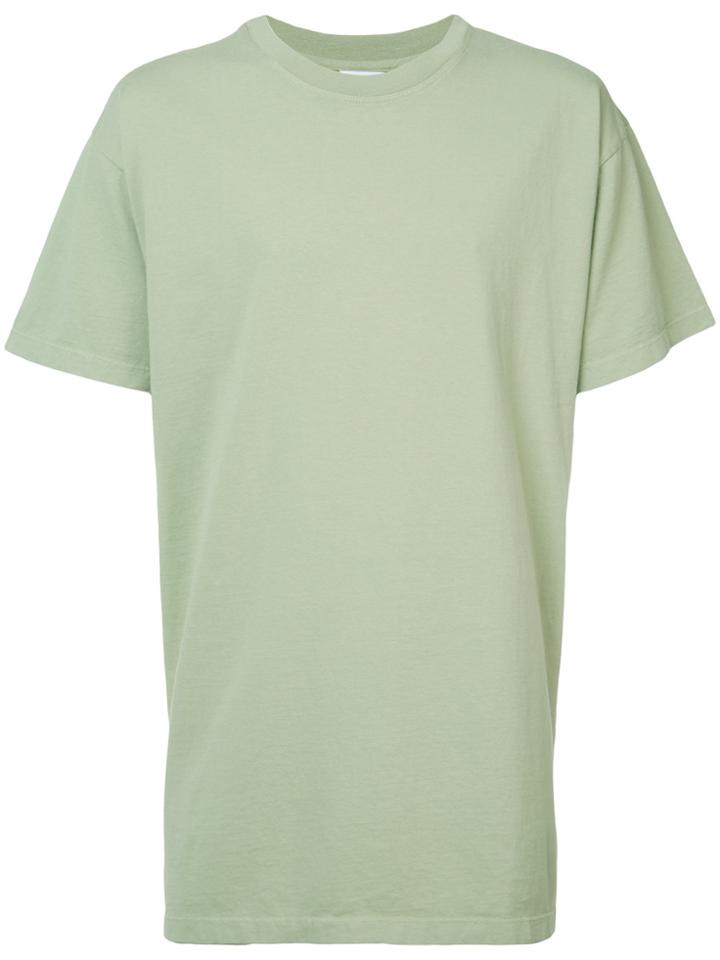 John Elliott Oversized Printed T-shirt - Green