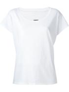 Rta Round Neck T-shirt, Women's, Size: Medium, White, Cotton
