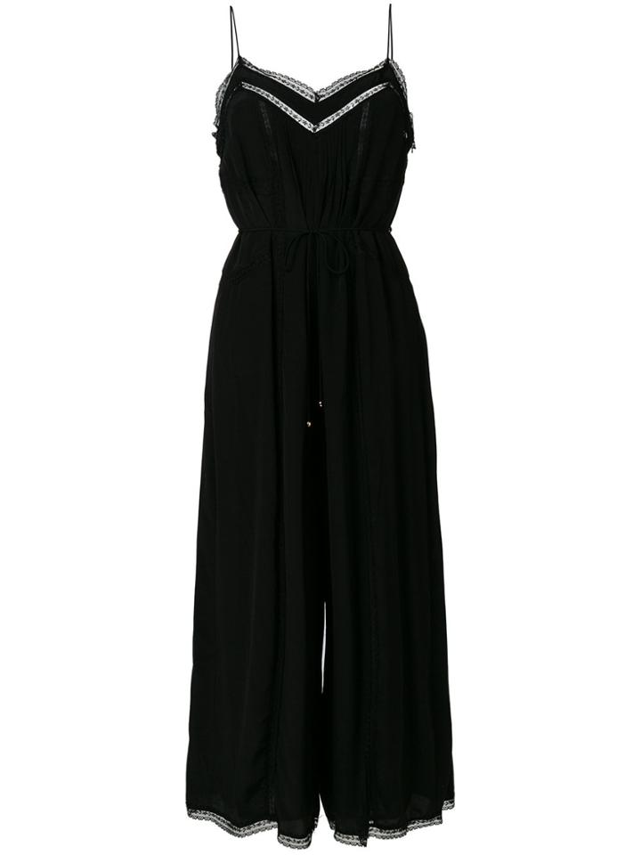 Zimmermann Pintucked Jumpsuit - Black