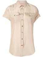 Brunello Cucinelli Short-sleeved Shirt - Neutrals