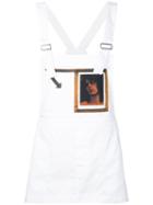 Raf Simons - Robert Mapplethorpe Photo Print Dungaree Top - Men - Cotton/polyester - 46, White, Cotton/polyester