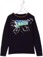 Bellerose Kids Score Print Sweatshirt, Boy's, Size: 8 Yrs, Pink/purple