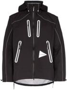 And Wander E Vent Hooded Jacket - Black