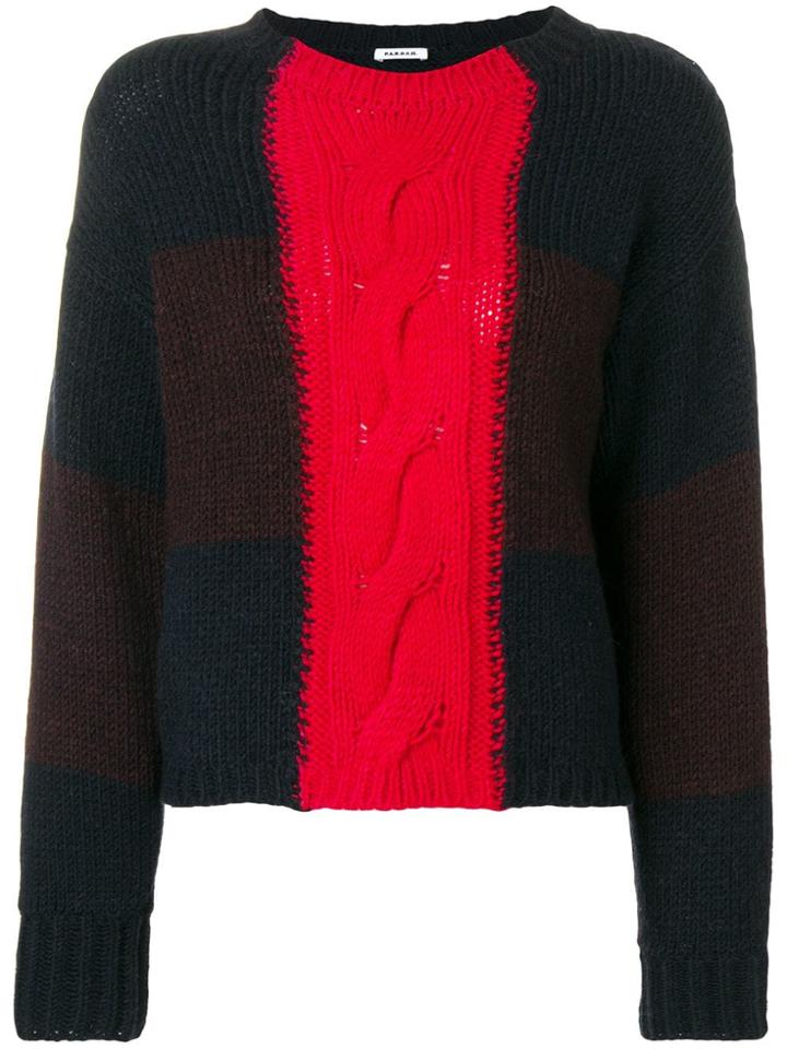 P.a.r.o.s.h. Cable Knit Jumper - 812