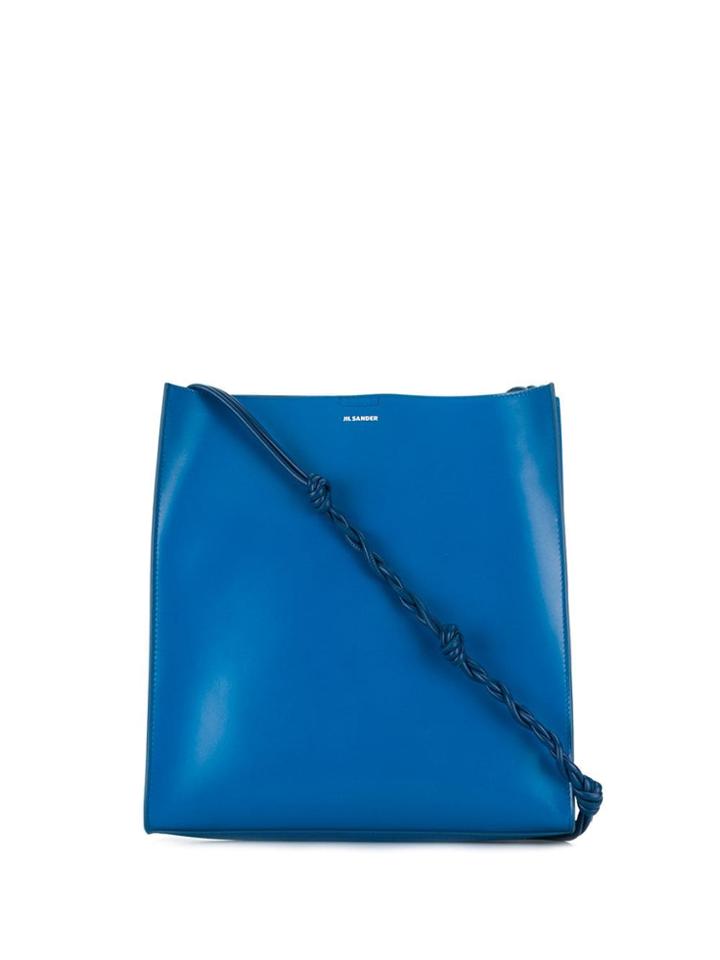 Jil Sander A4 Tote Bag - Blue