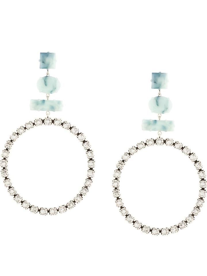 Isabel Marant Oversized Hoop Earrings - Silver