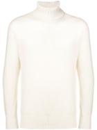 Maison Flaneur Turtleneck Sweater - White