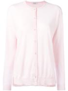 P.a.r.o.s.h. Button Up Cardigan, Women's, Size: Medium, Pink/purple, Cashmere