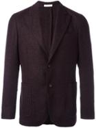 Boglioli Classic Blazer, Men's, Size: 48, Red, Wool/polyamide/acetate/cupro