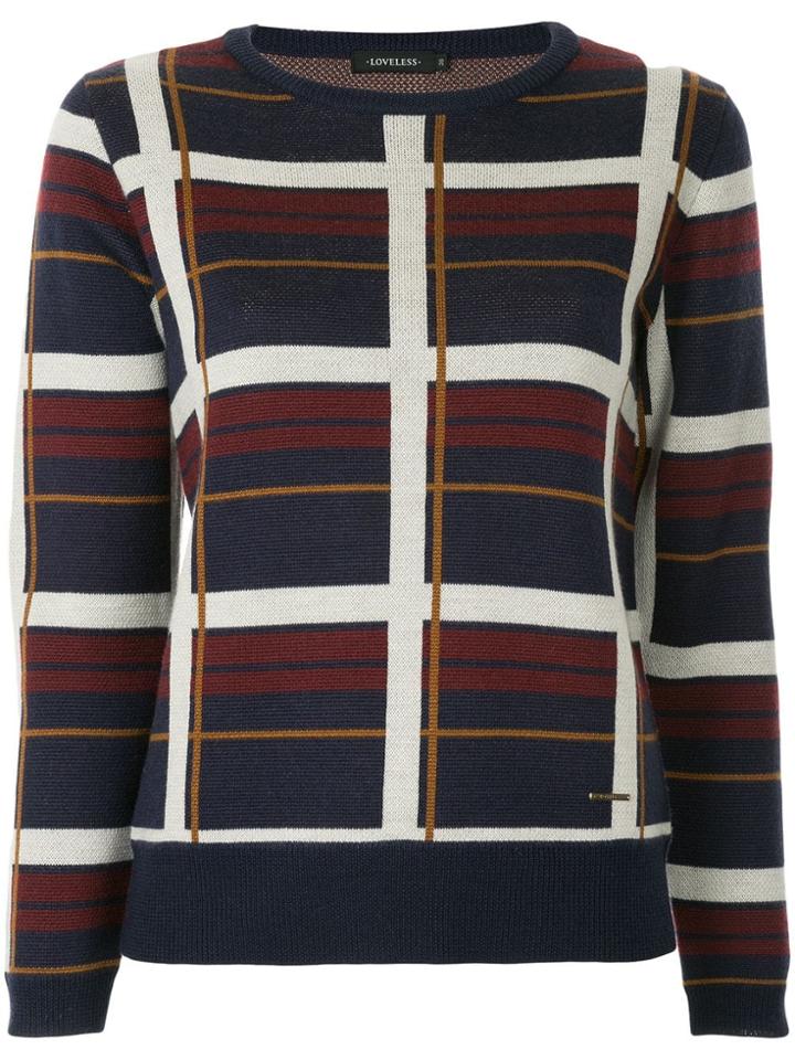 Loveless Checked Jumper - Multicolour