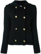 Saint Laurent Double-breasted Sweater, Women's, Size: Medium, Black, Wool