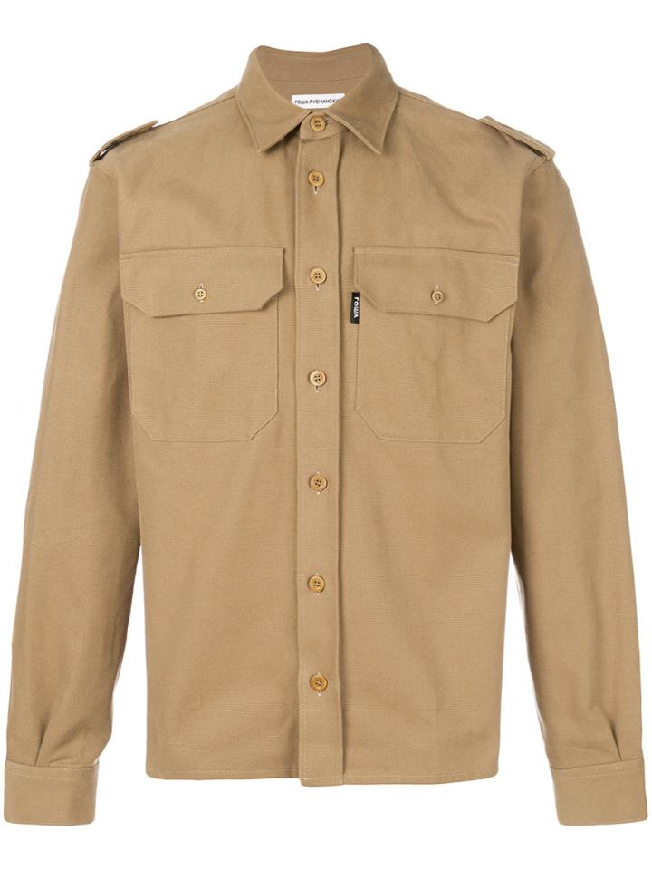 Gosha Rubchinskiy Heavy Army Shirt - Nude & Neutrals