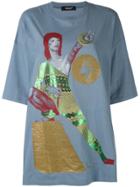 Undercover David Bowie Oversized T-shirt - Blue