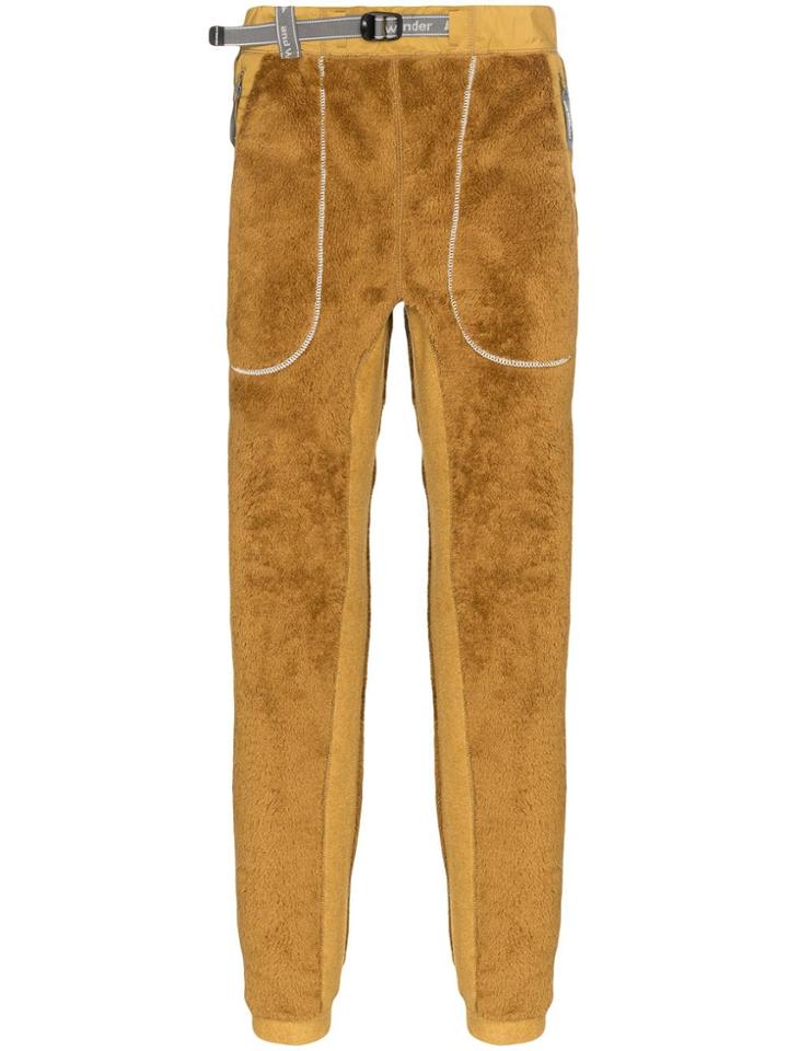 And Wander Yellow High Loft Fleece Sweatpants