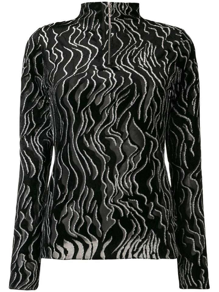 Kenzo Roll Neck Jersey - Black
