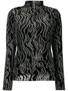 Kenzo Roll Neck Jersey - Black