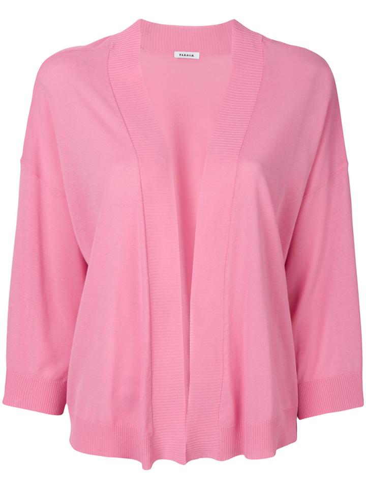 P.a.r.o.s.h. Rama Cardigan - Pink & Purple