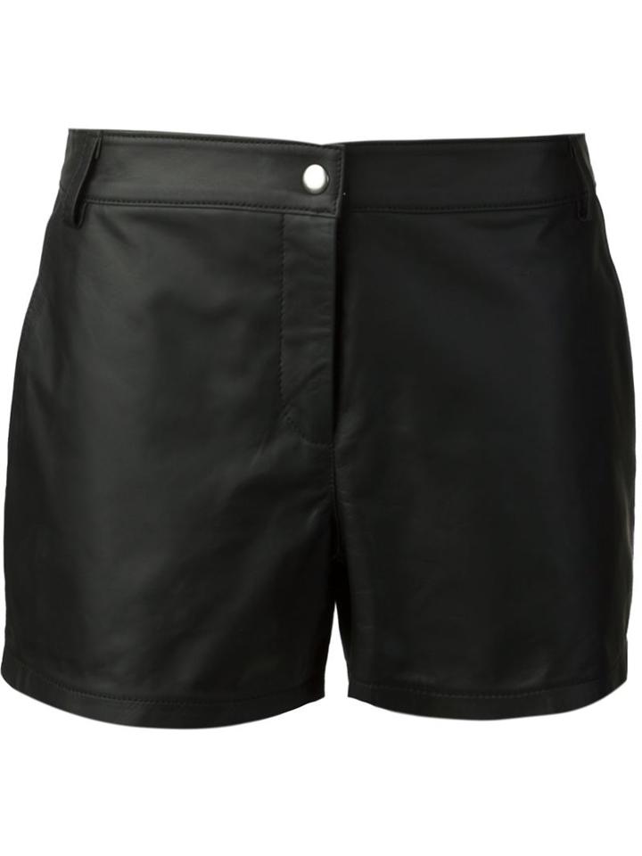 Vera Wang Lambskin Shorts