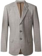 Dolce & Gabbana Vintage Checked Jacket, Men's, Size: 50, Brown
