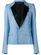 Haider Ackermann Classic Linen-silk Blend Blazer Jacket