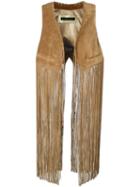 Plein Sud Fringed Waistcoat