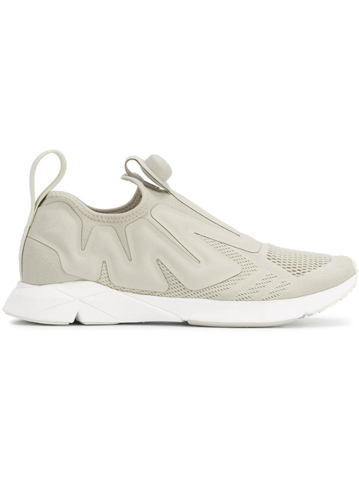 Reebok Chalk Pump Supreme Engineers Sneakers - Nude & Neutrals