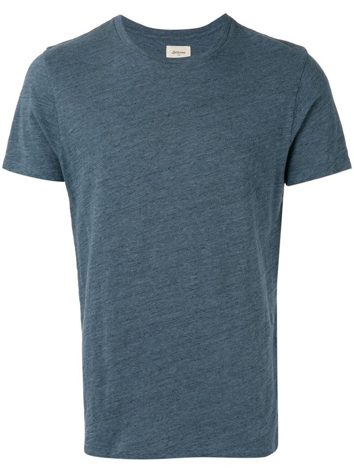 Bellerose Crew Neck T-shirt, Men's, Size: Xxl, Blue, Cotton
