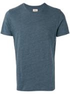 Bellerose Crew Neck T-shirt, Men's, Size: Xxl, Blue, Cotton