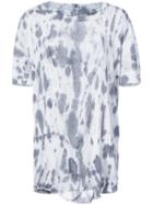 Raquel Allegra Bleached Effect Baggy T-shirt - Grey